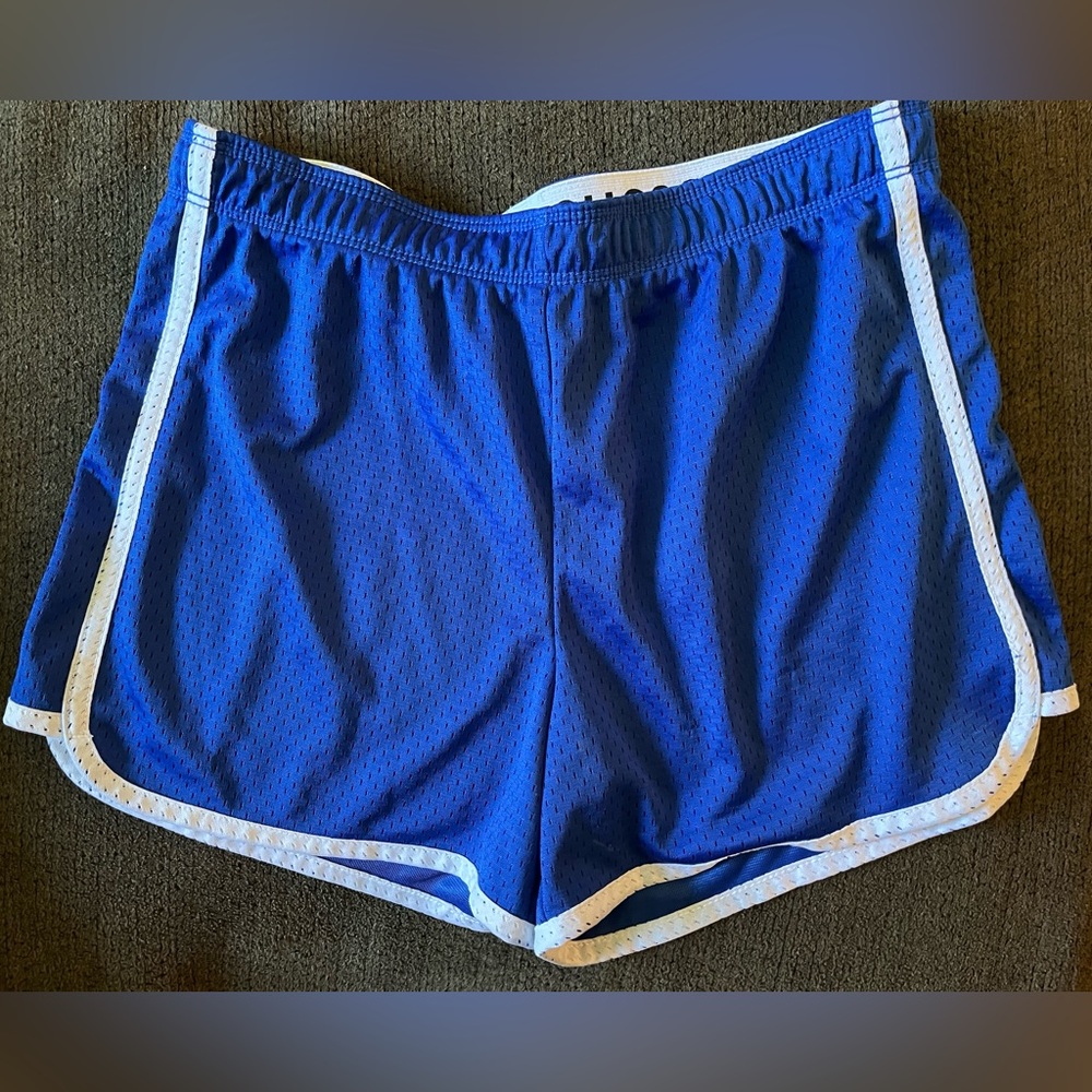 NWOT Justice Girls Blue Shorts Size 14